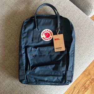 Fjallraven Kanken backpack original, navy blue